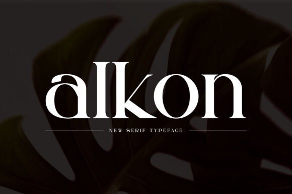 Alkon: The Serif Typeface for Modern Editorial Design