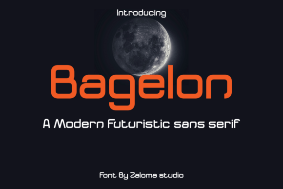 Bagelon: The Futuristic Sans Serif Font for Modern Web Design