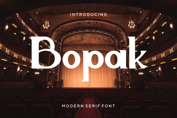 Bopak: The Modern Serif Typeface for Scroll-Stopping Marketing
