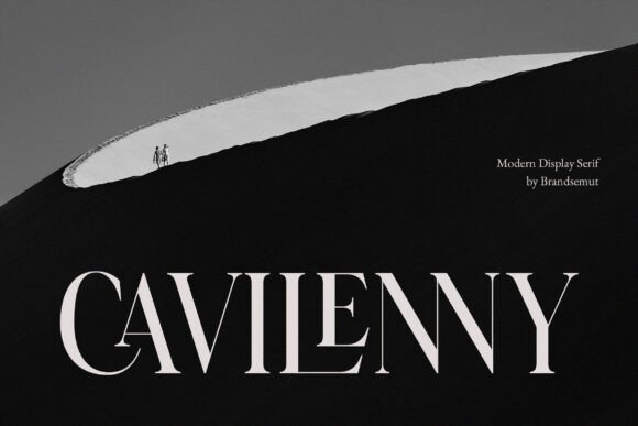 Cavilenny: The Modern Serif Font for Handmade Branding