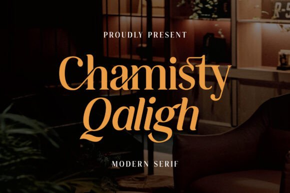 Chamisty Qaligh: A Modern Serif for Editorial Layouts