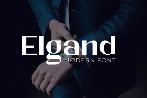 Elgand: The Premium Sans Serif Typeface for Bold Branding