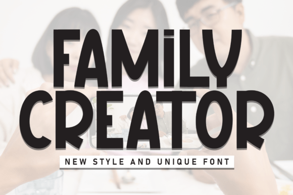 Family Creator: The Bold Typeface That Transforms Small Business Branding