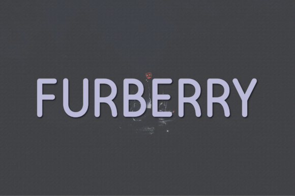 Furberry – A Modern Sans Serif Font for Craft Creations