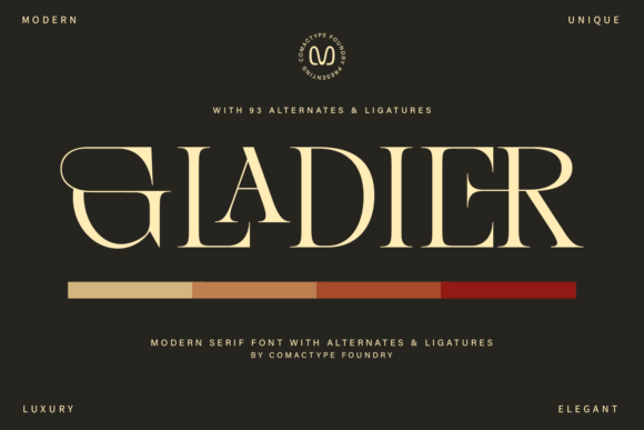 Gladier: The Modern Serif Font for Polished Digital Branding