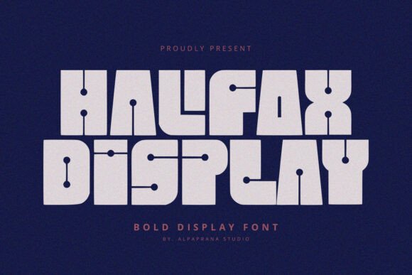 Halifax Display Font: The Modern Typeface for Handmade Brands