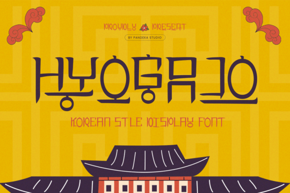 Hyogajo: The Modern Korean Display Typeface for Stronger Brand Identity