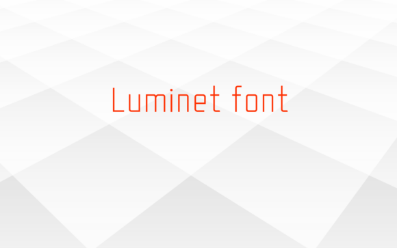 Luminet: A Modern Sans Serif Typeface for Editorial Clarity