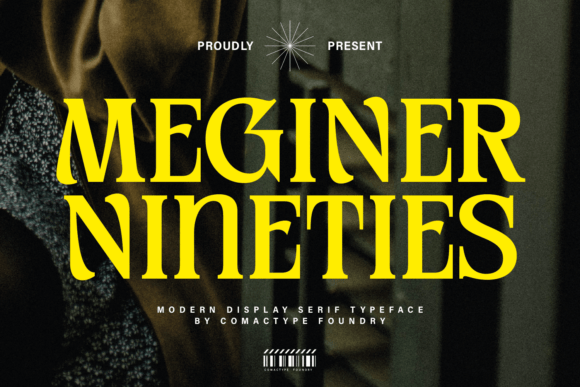 Meginer Nineties: The Perfect Serif Font for Handmade Product Branding