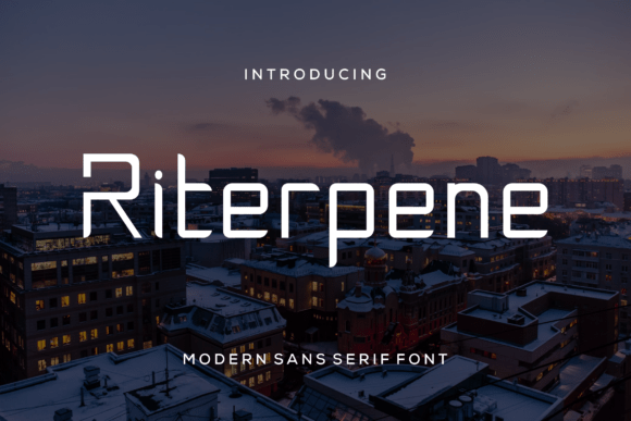 Riterpene: The Modern Sans Serif Font for Dynamic Web Design