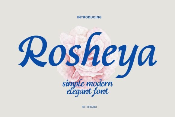 Rosheya: A Designer's Real-World Verdict on This Script Amp Typeface
