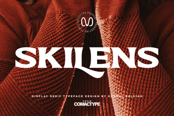 Skilens: A Premium Serif Typeface for Editorial Design