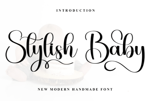 Stylish Baby: The Modern Script Font for Elegant Web Design