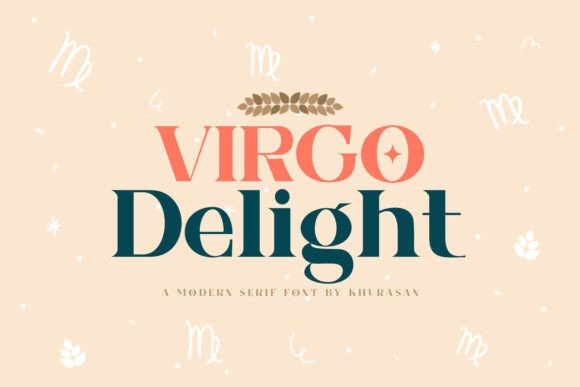 Virgo Delight: The Premium Typeface That Elevates Small Business Branding