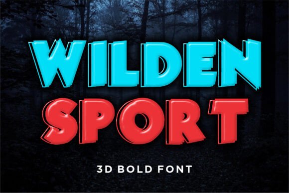 Wilden Sport: The Bold Display Typeface for Winter Branding